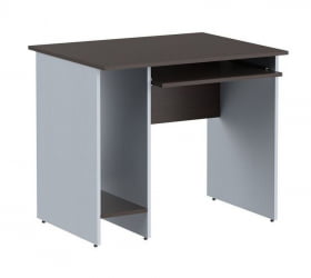 Стол письменный ИМАГО СК-1 Венге магия Металлик / IMAGO