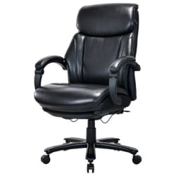 Кресло руководителя ХАВАСАН (ХАВАСАН) Войагер ХД-010 экокожа черное / HAWASAN Voyager HD-010