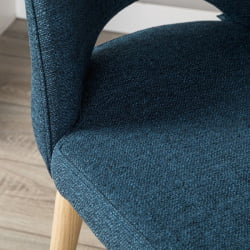 Стул Ледгер синий/нат.дуб / Ledger