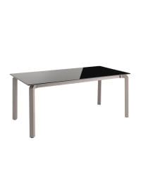 Стол обеденный Варден раскладной 180-240х90 см керамика серый / Varden