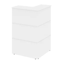 Модуль угловой высокий внешний левый ОНИКС О.Р-МУ.ВНЕ(Л) Белый Бриллиант / ONIX О.R-MU.VNE(L)