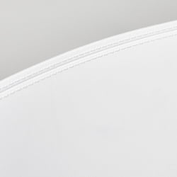 Стул ГЕНИУС (мод 75) металл/пластик, 46кс56кс84cм, белый/черные ножки / GENIUS (mod 46x56x84cм,