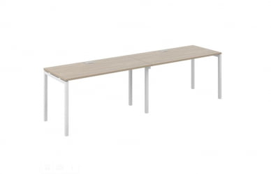 Рабочая станция с-б-с Сигма СГ.222.ОД.63.ВХ Дуб темный Белый / s-b-s Sigma SG.222.OD.63.WH