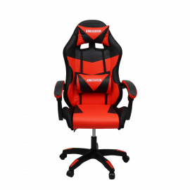 Кресло 908 КИНГКУЕЕН цвет черный/красный с массажем и подсветкой 908-блаcк-ред-масс / KINGQUEEN 908-black-red-mass