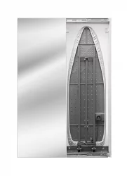 Узкий шкаф-купе Ирон Слим (левый, купе) Беленый дуб / Iron Slim