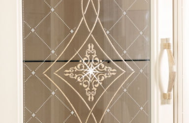 Сервант Венеция 32.08 Сосна Астрид Ваниль