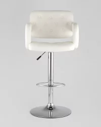 Барный стул Бентли ПУ-кожа Белый / PU-кожа