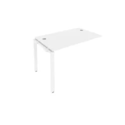 Проходной наборный элемент рабочей станции Метал Сйстем Б.ПРС-СП-1.2 Белый / Metal System