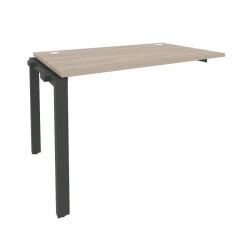 Наборный элемент рабочей станции на П-образном м/к ОНИКС О.МП-1.НРС-2.7 Дуб Аттик/Антрацит / ONIX O.MP-1.NRS-2.7