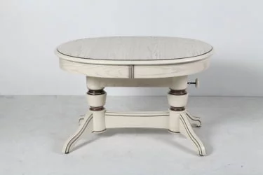 Стол-трансформер Лира-5 (1м) тон 2 с коричневой патиной