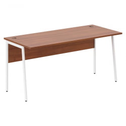 Письменный стол ИМАГО Плус СП-4П Орех французский Белый / IMAGO Plus СП-4P