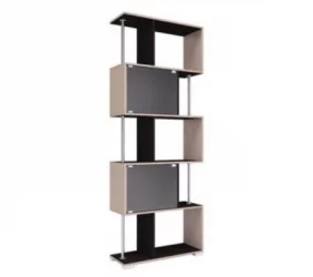 Стеллаж в гостиную Стйле-4 Ясень шимо темный-ясень шимо светлый / Style-4