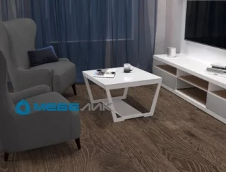 Стеклянный стол БеаутйСтйле 1 Белый / BeautyStyle