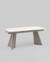 Стол обеденный Елиора 160-240*90 серая керамика / Eliora