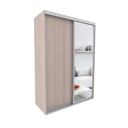 Шкаф в гостиную Акцент-Сим ДЗ 1400х600  Ясень шимо светлый