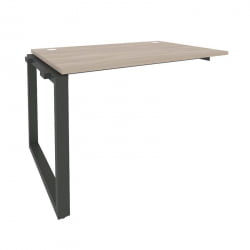 Наборный элемент рабочей станции на О-образном м/к ОНИКС О.МО-1.НРС-2.8 Дуб Аттик/Антрацит / ONIX O.MO-1.NRS-2.8