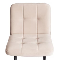 Барный стул Медео/Медео велюр, бежевый, 7, 45х56х113 см / Medeo/Медео