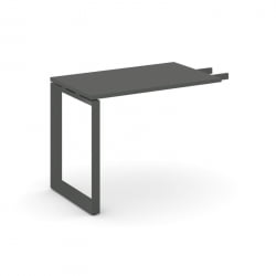 Брифинг-приставка Стайл Проджект SN-59O.BR-003 Антрацит/Металл Антрацит 980*600*750