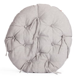 Кресло CЛОУДЕ рогожка/металл, 97х98х90-96см, серо-бежевый, 3М 16/2 / CLOUDE 3M