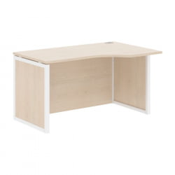 Стол письменный правый КСТЕН-КП КСКПCЕТ 149Х Р Бук Тиара Белый / XTEN-QP XQPCET 149H R