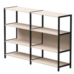 Набор стеллажных систем Еверпроф ЕВО №1 Кашемир Черный / Everprof EVO