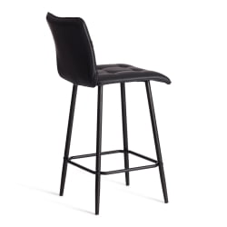 Барный стул Бари/Бари экокожа , черный, 42х55х99 см / Bari/Бари