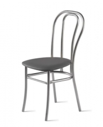 Стул Венский 400х490 мм Серый/Алюминий