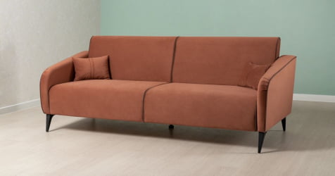 Диван-кровать НОЭЛЬ ТД 445 Велутто 55 терракотовый