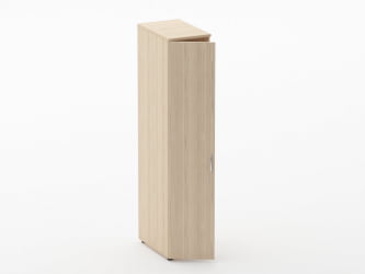 Шкаф для одежды узкий Глассй 6.19.30Л Туя / Glassy