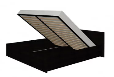 Двуспальная кровать я ящиком Шерлоcк 42.2 Орех шоколадный (спальня) / Sherlock