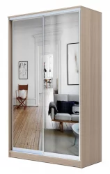 Шкаф-купе эконом Хит-23-12-55 Ясень шимо светлый