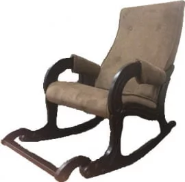 Кресло-качалка Модель 707 венге / Малта 17А / Malta 17A