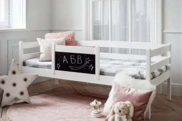 Съемный борт с грифельной доской РооРоом ВК-55 Белый / RooRoom VK-55