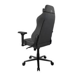 Геймерское кресло Ароззи Примо Вовен Фабриc Блаcк Грей лого / Arozzi Primo Woven Fabric Black Grey logo