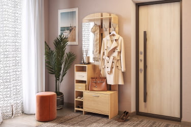 Пуф Рони 2 ПМ-001.2 персик (велюр) / PM-001.2