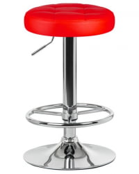 Табурет барный ДОБРИН БРУНО (красный) 2 шт / DOBRIN BRUNO