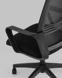 Кресло офисное ТопЧаирс Симплекс черный / TopChairs Simplex