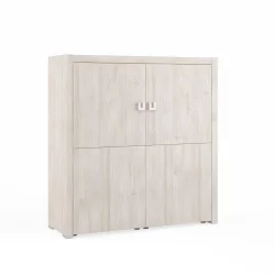 Шкаф средний СОЛ29742002 Светлый дуб / SOL29742002