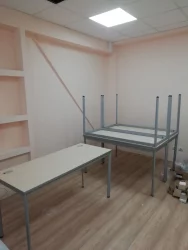 Стол прямой ИМАГО-С СП-3.1С клен алюминий / IMAGO-S СП-3.1S