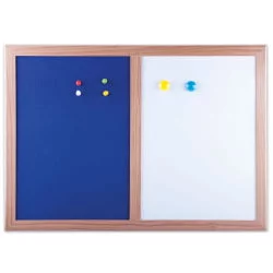 Доска комбинированная магнитно-маркерная БРАУБЕРГ текстильная А3 342х484 / BRAUBERG