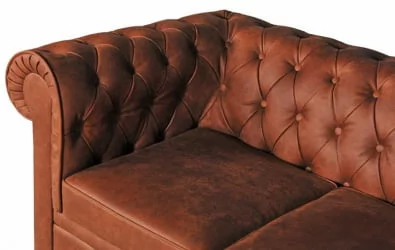 Диван дерево Беркли 3Р Рыжий