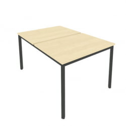 Рабочая станция на металлокаркасе СЛИМ СЙСТЕМ С.СП-3.3 Клен-Антрацит / SLIM SYSTEM