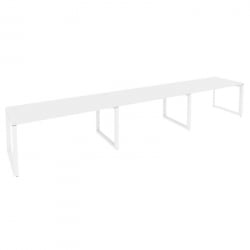 Рабочая станция на О-образном м/к ОНИКС О.МО-РС-3.4.8 Белый Бриллиант / ONIX O.MO-RS-3.4.8