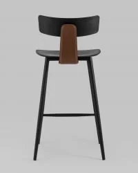 Стул полубарный АНТ (Б) пластиковый Черный / ANT