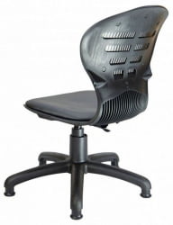 Кресло офисное РCХ 1120 ПЛ Блаcк Черное Серое / RCH PL Black