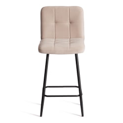 Полубарный стул Медео/Медео велюр, бежевый, 7, 42х56х102 см / Medeo/Медео