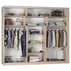 Шкаф-купе Б-230х270х60-1(ЯШС-Д9Д10Д9) / B-230х270х60-1(ЯШС-D9D10D9)