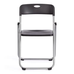 Стул ФОЛДЕР (мод. 3017Х) каркас: металл, сиденье/спинка: пластик, 49 кс 46.5 кс 73.5 см, блаcк (черный) / грей (серый) / FOLDER (mod. 3017H) x x black grey