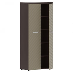 Шкаф с глухими дверьми и топом Торр ЛУКС ТЛХC 85.1 Венге Магия Капучино / Torr LUX TLHC