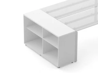 Тумба открытая Дека 9.01.125 Белый / Deka